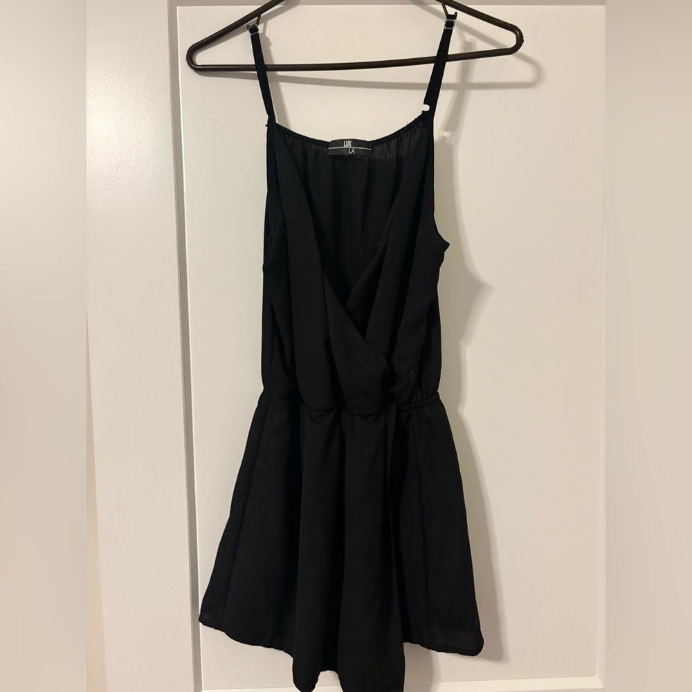 Lux LA Black Romper